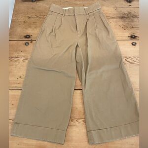 J. Crew Women’s Khaki Wide-Leg Chinos